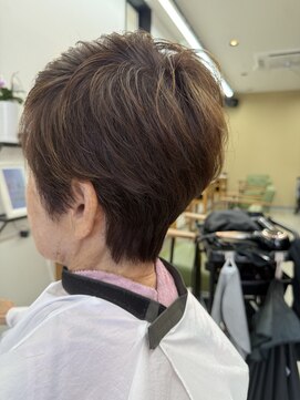 ラボ ヘアー(lab hair) ショート/ハイライト/白髪ぼかし/