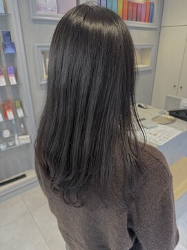 シエル バイ ケンジ 登戸 生田(CIEL by KENJE) 暗髪ツヤレイヤー