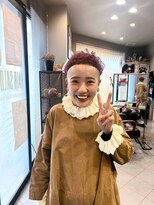 ダニーコウベ(Danny kobe)&nbsp;ピンクのベレー帽