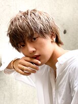 エルマーク 四条烏丸(L-MARK) ダブルカラー/ツイストパーマ/スパイラルパーマ/men's