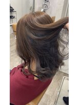 プライズ アイリス 池袋東口店(prize Iris) インナーカラーブルーグレー池袋