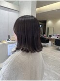 〔笠原〕ボブ×ココアブラウン