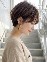 ローウェル(Rowel)&nbsp;くびれショート/ショートボブ/ひし形/小顔ショート/前髪あり