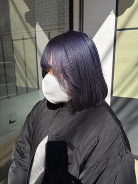 ハレル 戸塚(HAREru.) ラベンダーカラー/アッシュラベンダー/ブリーチから