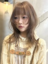 ムース(mmm) ふわふわレイヤーとミルキーベージュ