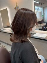 パーミルヘアーピピ(permille hair pipi) ブラウン×韓国風巻き髪