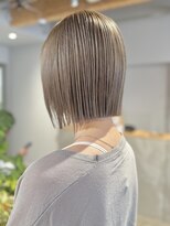 オンフリーク(ON.fleek) 王道ミルクティーミルクティーベージュボブ