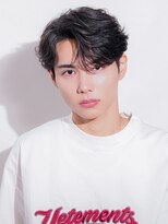 メンズヘアセンス 渋谷(MEN'S HAIR SENSE)&nbsp;ニュアンスパーマ/センターパート/メンズ/眉毛/フェザーパーマ