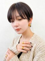 メラク バイ コア(Merak by CoRe.gn) マッシュショート×暗髪ショート前髪あり小顔くびれヘア