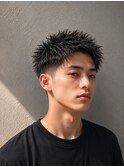 渋谷/韓国/メンズ/カット/スパイキーショート/フェード
