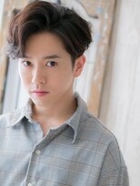 モッズヘアー メン 戸田公園店(mod's hair men)&nbsp;20代30代かき上げ波打ちパーマツーブロックマッシュi戸田公園
