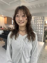 フォンセ(fonce)&nbsp;ロングのニュアンスパーマ
