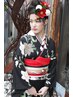 【ネット予約不可】【成人式プラン】　ヘアセット＋着付け→￥13980