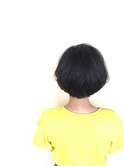 丸みのあるショートボブ