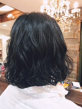 パース(PARS) 大人かわいい☆小顔ボブ☆ユルウェーブ☆【PARS 内山祐志】