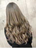 【MIRAC町田店河原崎】アッシュグレージュロング