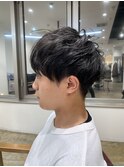 校則〇 刈り上げマッシュ
