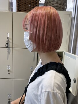 リリー(Lilley) 【lilley 高田彩乃】韓国タッセルボブ×ピンク(福岡/天神)