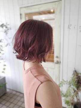 ヘアスペース リズム グリーン(Hair space Rizm green) 切りっぱなしブロッサム 30代40代50代60代