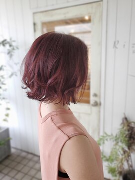 ヘアスペース リズム グリーン(Hair space Rizm green) 切りっぱなしブロッサム 30代40代50代60代