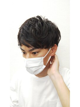 トバ(TOBA) ツーブロマッシュ