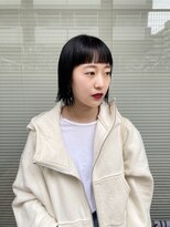 リビング 津田沼(LIVING)&nbsp;黒髪×ボブ×ワイドバング