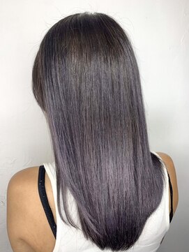 エスト ヘアー マール 横浜店(est hair mar) 髪質改善×パープルブラック