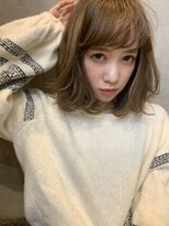 ヘアアンドメイク シークネクスト(HAIR&MAKE SeeK NEXT) 【SeeK  NEXT】シースルー×トパーズグレージュ