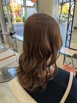 ラプトヘア(Rapt.HAIR) マグネットカラーで艶カラー☆柔らかベージュヘア!