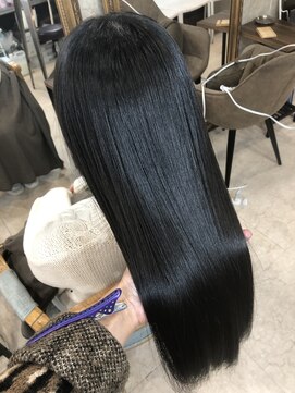 アンフィサンクミル 銀座(AnFye cinq mille) 【髪質改善】ジュエリーシステム×【縮毛矯正】【髪質改善】