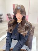 髪質改善 艶髪 愛され韓国風 前髪カット 小顔 梅田