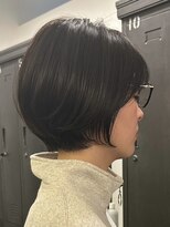 カムジーヘッドカミノウラ(COMEGHEAD KAMINOURA)&nbsp;大人マッシュショート丸みショート黒髪ショートベリーショート