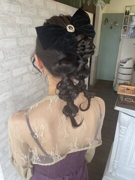 ヘアグレース レフア(hair grace Lehua) お呼ばれヘアセット