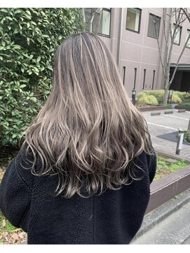 アルカナ 明治神宮前原宿(ARCANA) 切りっぱなしボブ エアリーロング 美髪 ピンクブラウン