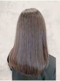 縮毛矯正ロング♪コスメストレート髪質改善ココアベージュ