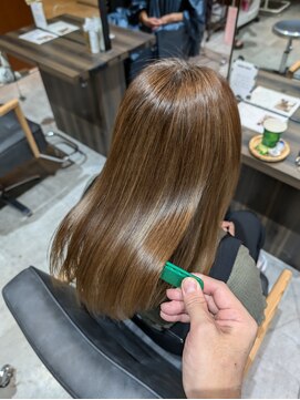 アヴァンス 和泉中央店(AVANCE) 髪質改善カラー×秋ベージュ×艶髪