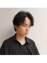 オルセン(OLSEN) シャドウパーマ センターパート