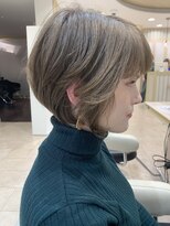 アッシュ 仙川店(Ash)&nbsp;フェザーショートレイヤーショートショートヘアショートボブ