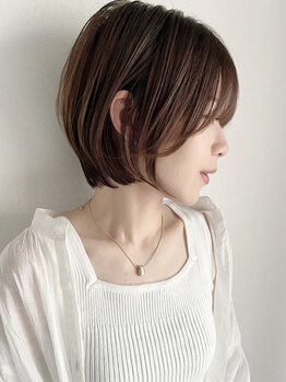 スリー(Th:ree)の写真/品良くお洒落に《暮らしに馴染む》ヘアカラーを提案。“ナチュラル×上品”なスタイルに［明石/大久保］