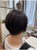 癖があっても大丈夫◎透明感あるショートボブ