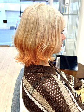 リリー 日吉(Lily) エンドカラー×オレンジ【Lily日吉】