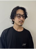 メンズウルフパーマ