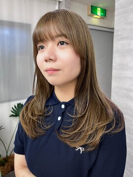 エクラ バイ キョウト(eclat by kyoto) ☆モテ愛されフルバング韓国風ワンホン髪質改善