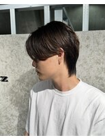 グランツ 天神赤坂(GLANZ)&nbsp;センターパート/ニュアンスパーマ/曲がる縮毛矯正/メンズカット