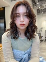 アンアミ シブヤ(Un ami shibuya)&nbsp;【Unami】レイヤーパーマ/パーマ/ベージュカラー