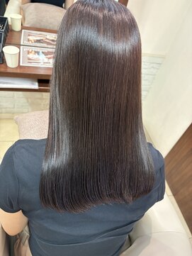 アズーラ 経堂(AZURA) ブリーチなし＋透明感カラー