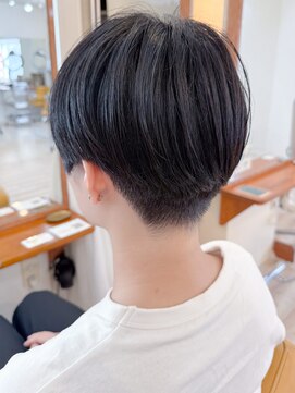 モリオ フロム ロンドン 成増店 【morio成増/児玉】マッシュショート 黒髪