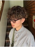 メッシュハイライト×似合わせパーマ