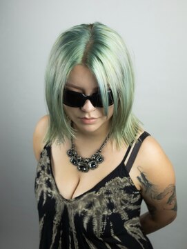 テイ(tei) レイヤー/デザインカラー/グリーンカラー/ハイトーン