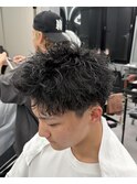 【スパイキーパーマ】